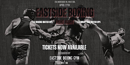Imagem principal do evento EASTSIDE  INTERCLUB FIGHT NIGHT