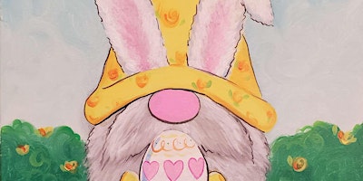 Primaire afbeelding van Bunny Gnome - Paint and Sip by Classpop!™