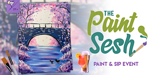 Imagem principal do evento Paint & Sip Painting Event in Maineville, OH – “Under the Bridge”