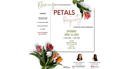 Blooming into Homeownership...Petals & Property Home Buying Seminar