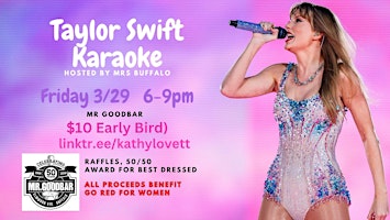 Imagem principal do evento Taylor Swift Karaoke (21+)