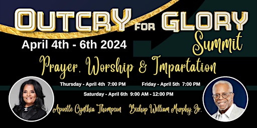 Immagine principale di OUTCRY FOR GLORY PRAYER SUMMIT 