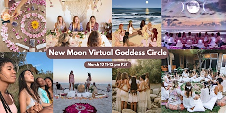 Pisces New Moon 2024 Virtual Goddess Circle primary image