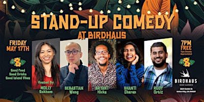 Primaire afbeelding van Stand-up Comedy at Birdhaus in Union City