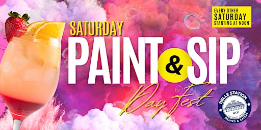 Imagem principal do evento Saturday Paint and Sip Day Fest