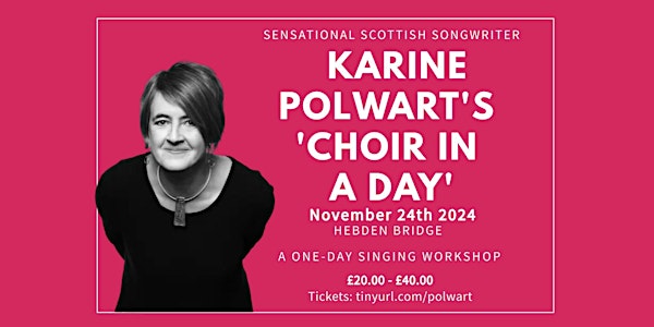 Karine Polwart's 'Choir In A Day' in Hebden Bridge