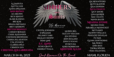 Sinners And Saints Signing 2025