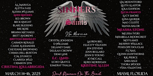 Imagen principal de Sinners And Saints Signing 2025