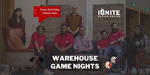 Imagem principal do evento Warehouse Game Nights