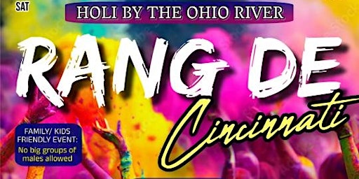 RANG DE CINCINNATI - HOLI CARNIVAL primary image