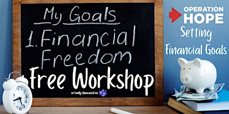 Setting Financial Goals FREE Virtual Workshop
