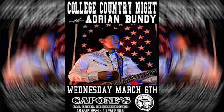 College Country Night with Adrian Bundy primary image