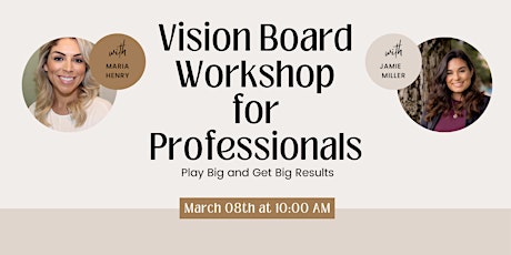 Edward Jones Vision Board Workshop For Professionals primary image