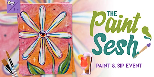 Imagem principal do evento Paint & Sip Painting Event in Cincinnati, OH – “Dazed Daisy” at Voodoo