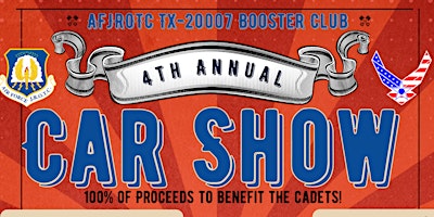 Imagem principal do evento Leander High School Air Force JROTC TX-20007 4th Annual Car Show