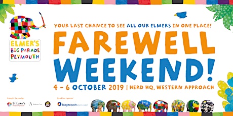 Elmer's Big Parade Plymouth Farewell Weekend  Friday 4th October 2019 primary image