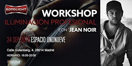 Imagen principal de WORKSHOP  ROTOLIGHT con JEAN NOIR, ILUMINACIÓN PROFESIONAL, MADRID