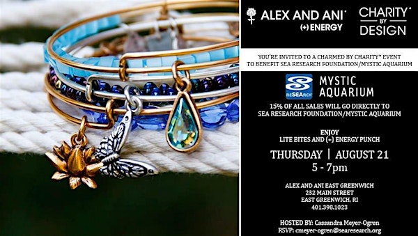 Alex and Ani Charmed by Charity Event to Benefit Mystic Aquarium