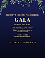 UOttawa History Students Association Gala