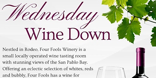 Wine Down Wednesdays primary image