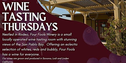 Primaire afbeelding van Wine Tasting Thursdays