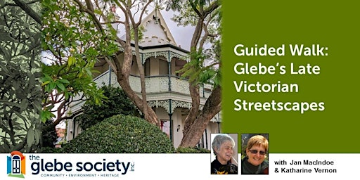 Primaire afbeelding van Guided Walk: Glebe's Late Victorian Streetscapes