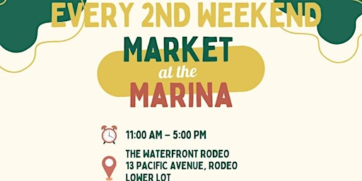 Market at the Marina (Every Second Saturday & Sunday of the Month)