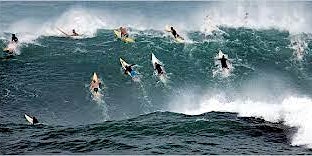 Primaire afbeelding van Extremely exciting surfing event