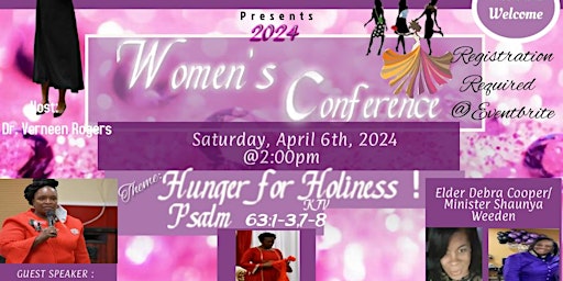 Imagem principal do evento WOW Conference 2024 / Theme : " Hunger For Holiness "