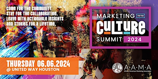 Primaire afbeelding van Marketing For The Culture Summit