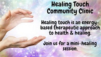 Imagem principal do evento Healing Touch Community Clinic