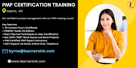 4 Day PMP Classroom Training Course in Dayton, OH