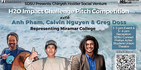 Imagem principal do evento Support REC Teams in Chinyeh Hostler Social Venture: H2O Impact Challenge