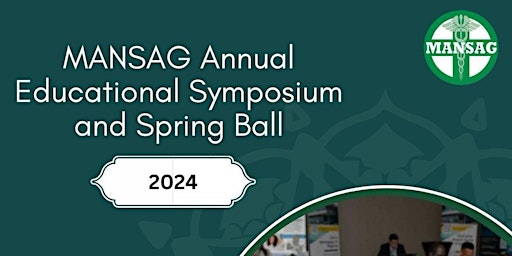 Imagem principal do evento 2024 Mansag Annual Educational Symposium and Spring Ball