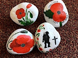 Anzac Day rock painting primary image