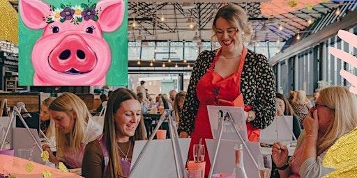 Imagem principal do evento Pub Painting - The Wool Market, Doncaster - paint a Piggy!