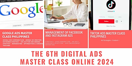 Primaire afbeelding van The 6th Digital Ads Master Class 2024