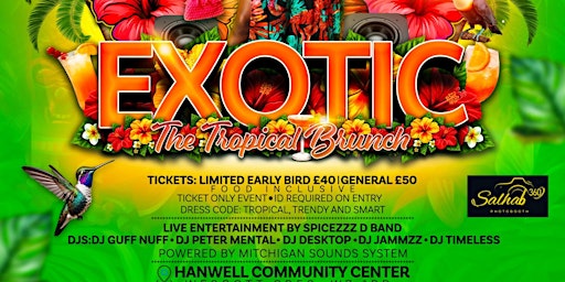 Imagem principal do evento 'EXOTIC' THE TROPICAL BRUNCH