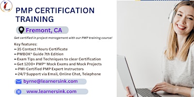 Imagem principal do evento 4 Day PMP Classroom Training Course in Fremont, CA