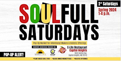 Imagem principal do evento SoulFULL Saturdays at ELife