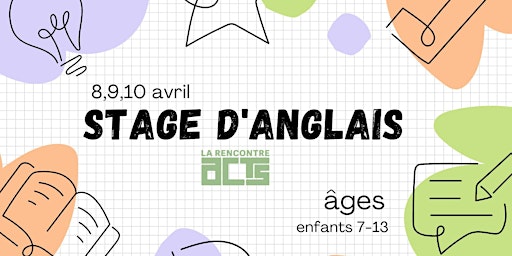 Primaire afbeelding van Stage d'Anglais