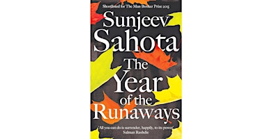 Imagem principal do evento 'The Year of the Runaways' by Sunjeev Sahota