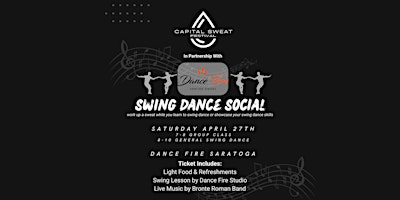 Capital Sweat Fest's Swing Dance Social (1940s Theme) primary image