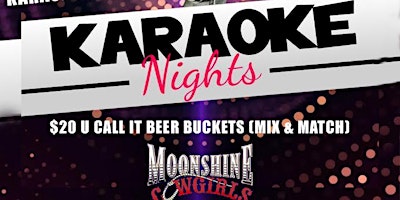 Hauptbild für Karaoke Night with Booze, Pool, Darts, Moonshine & Scenic Views!