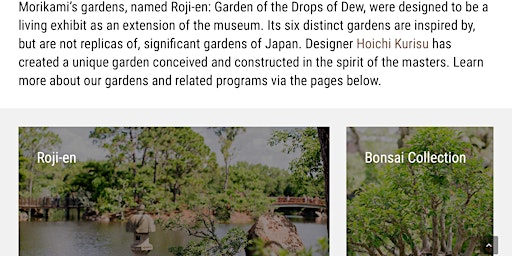 Hauptbild für Morikami Gardens
