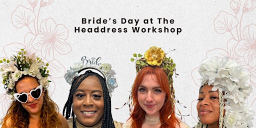 Image principale de Make  a Bridal Flower Crown Headdress for a Wedding