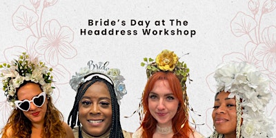 Make  a Bridal Flower Crown Headdress for a Wedding primary image