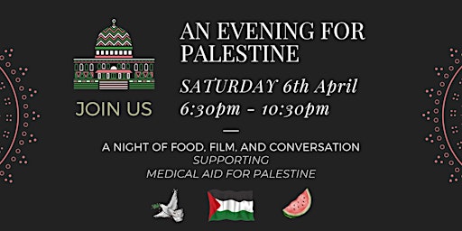 Immagine principale di An Evening for Palestine 