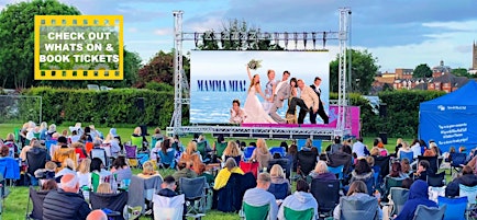 Mamma Mia! Outdoor Cinema at Worcester Racecourse in Worcestershire