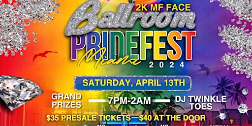 Ballroom Pridefest Miami 2024 primary image